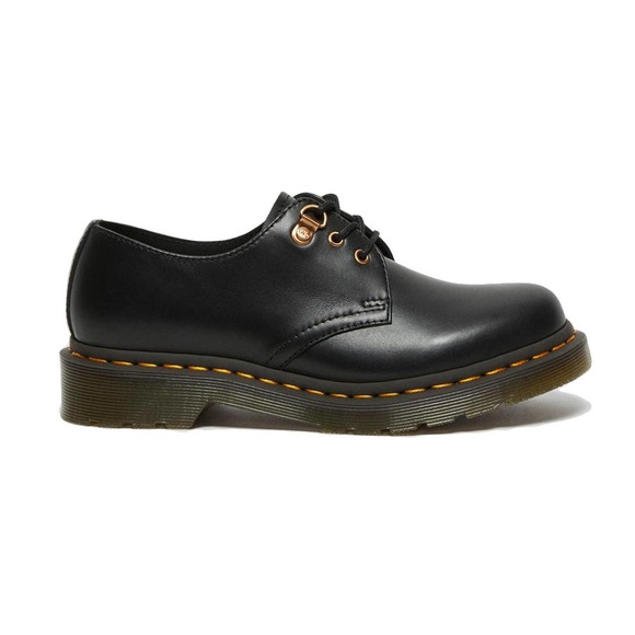 DR. MARTENS 1461 HARDWARE LEATHER size6 Rose Gold Ankle Shoes Boots main image 10